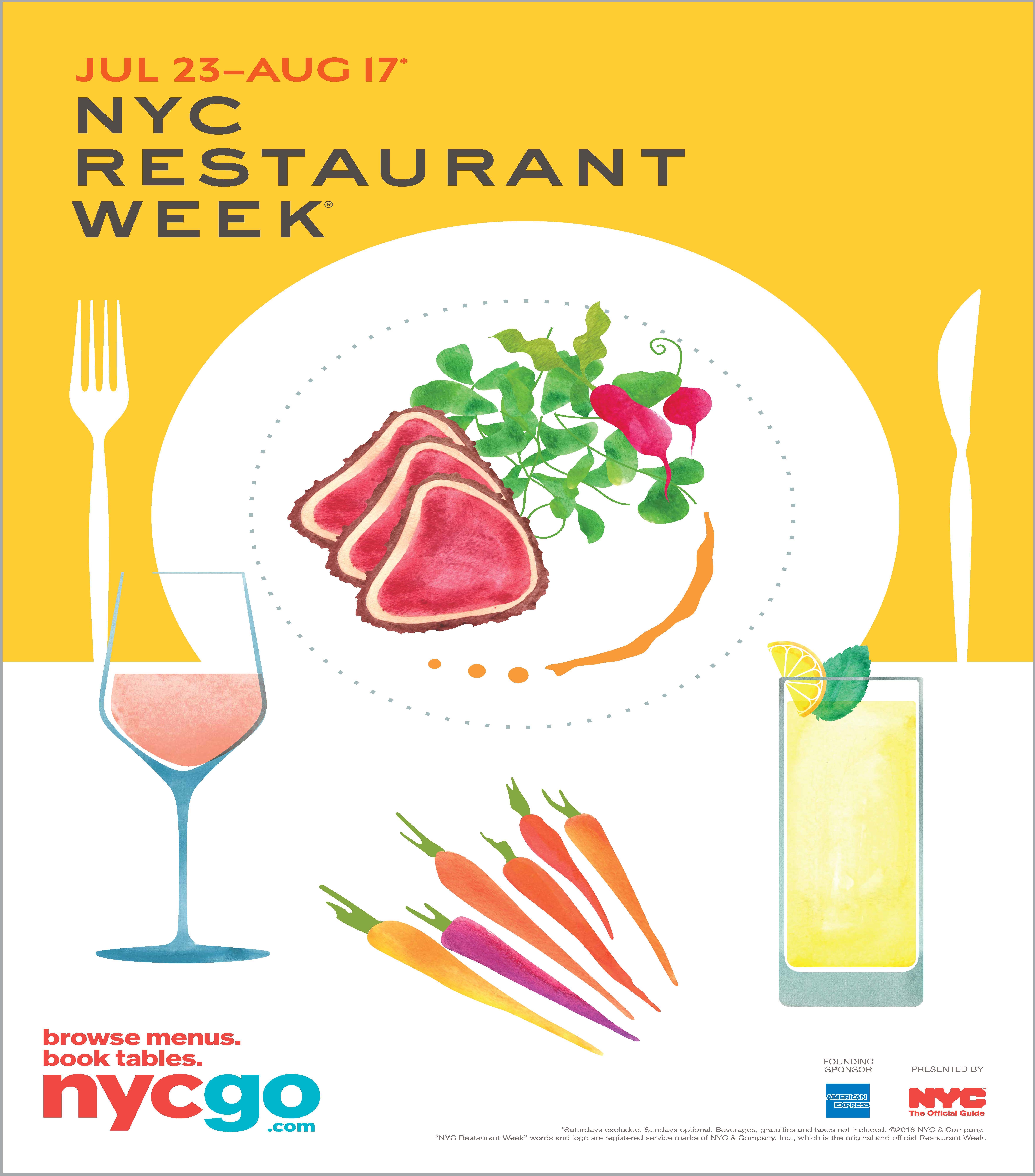 New York City Restaurant Week, 380 ristoranti in cui divertirsi fino al